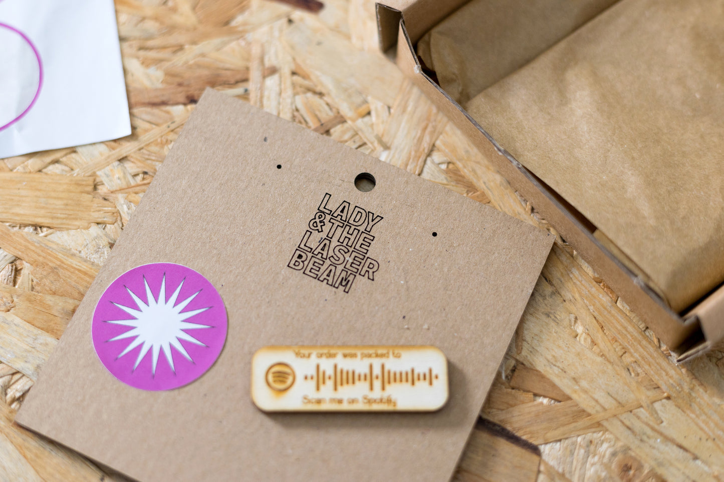 David Attenborough silver mirror earrings