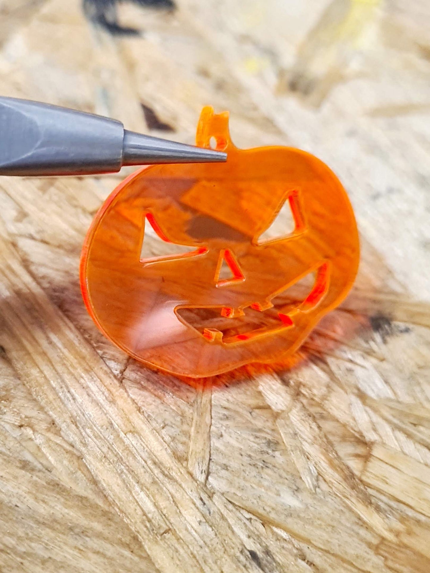 Fluro Pumpkin hoops