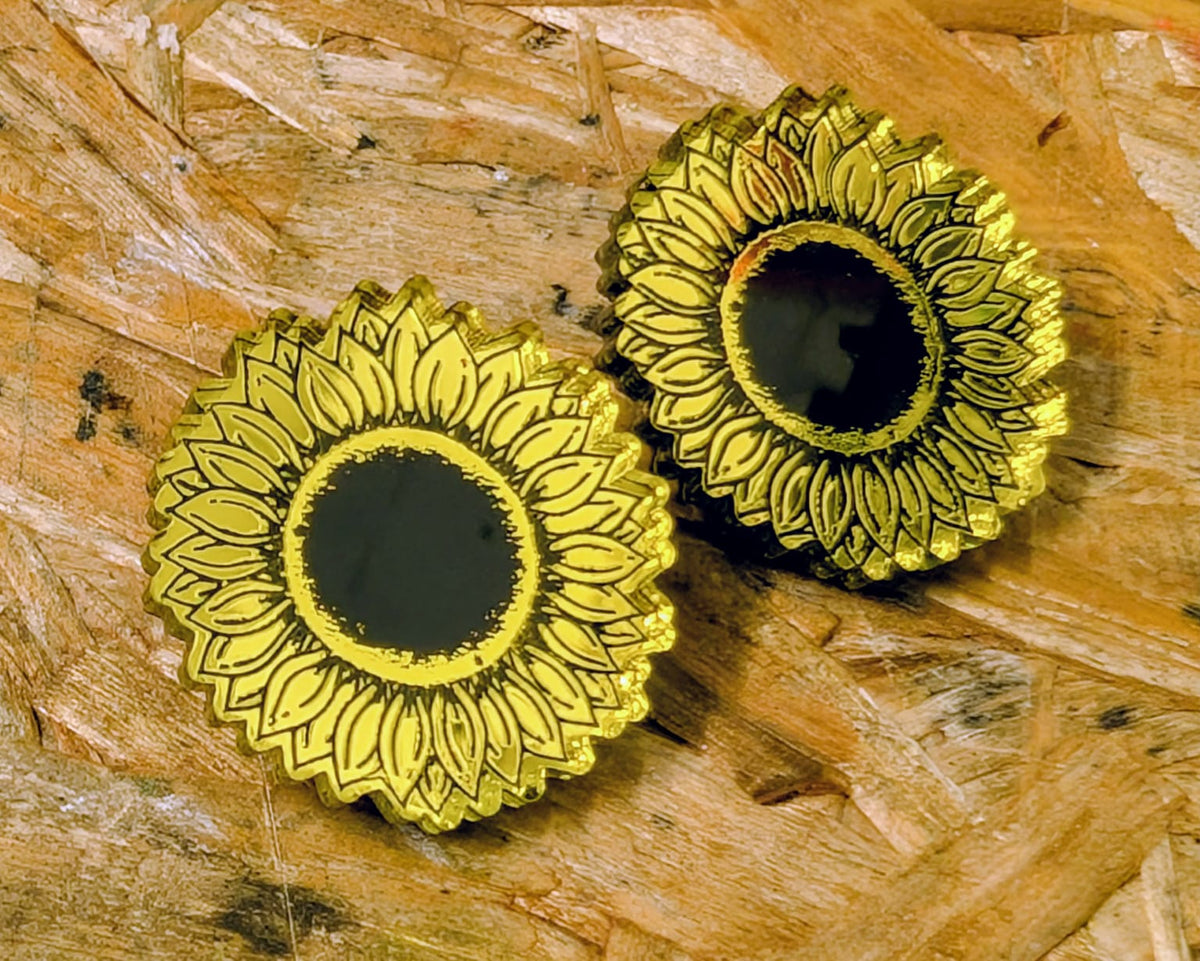 Sunflower Studs