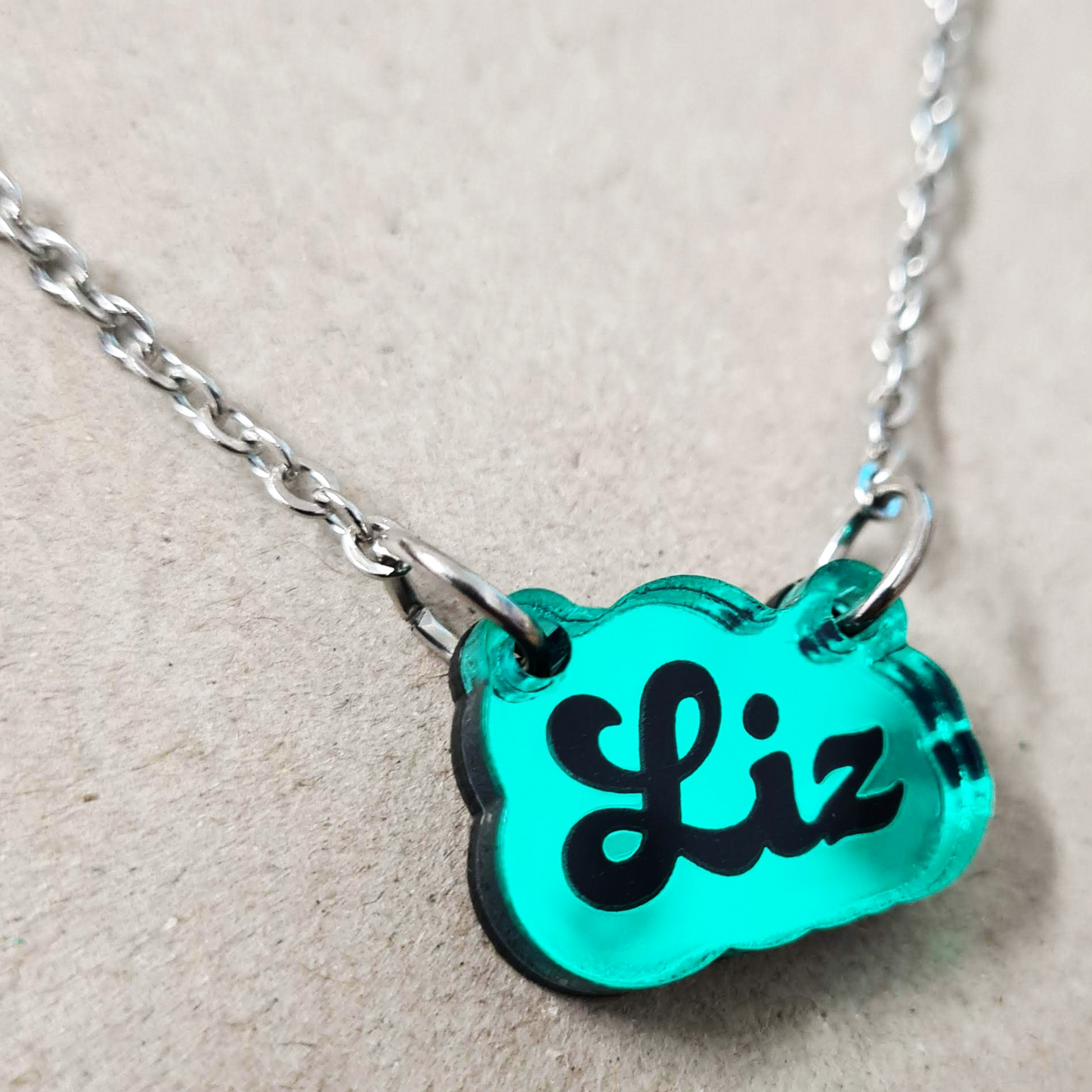 Colourful Personalised Necklace