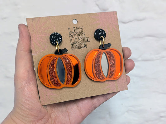 Statement Pumpkin Earrings