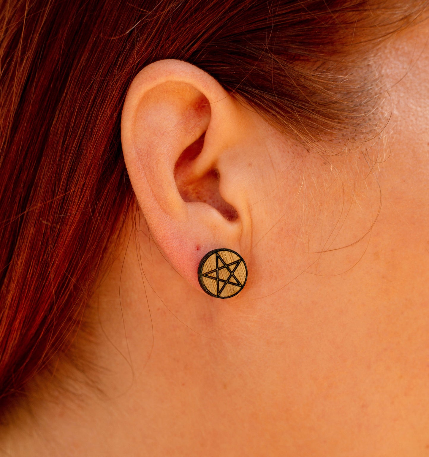Pentagram studs