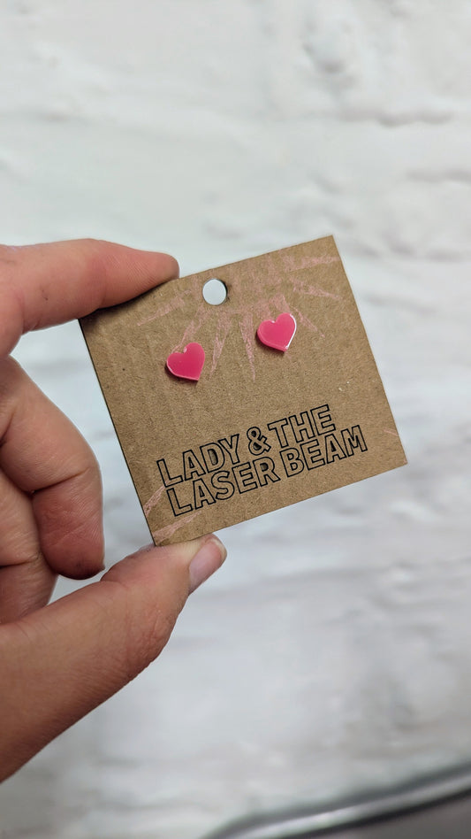 Hi-vis Pink Hearts