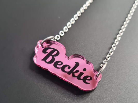 Colourful Personalised Necklace