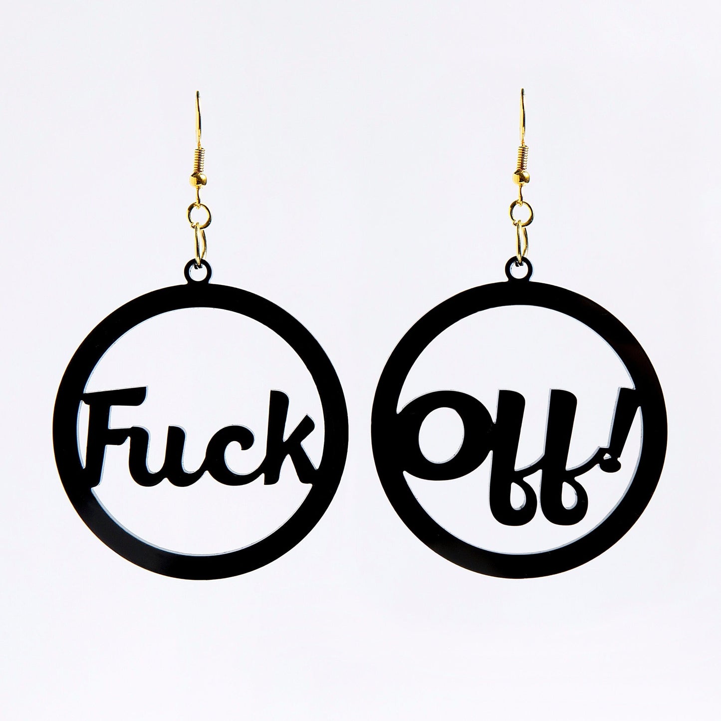 Fuck Off! Earrings