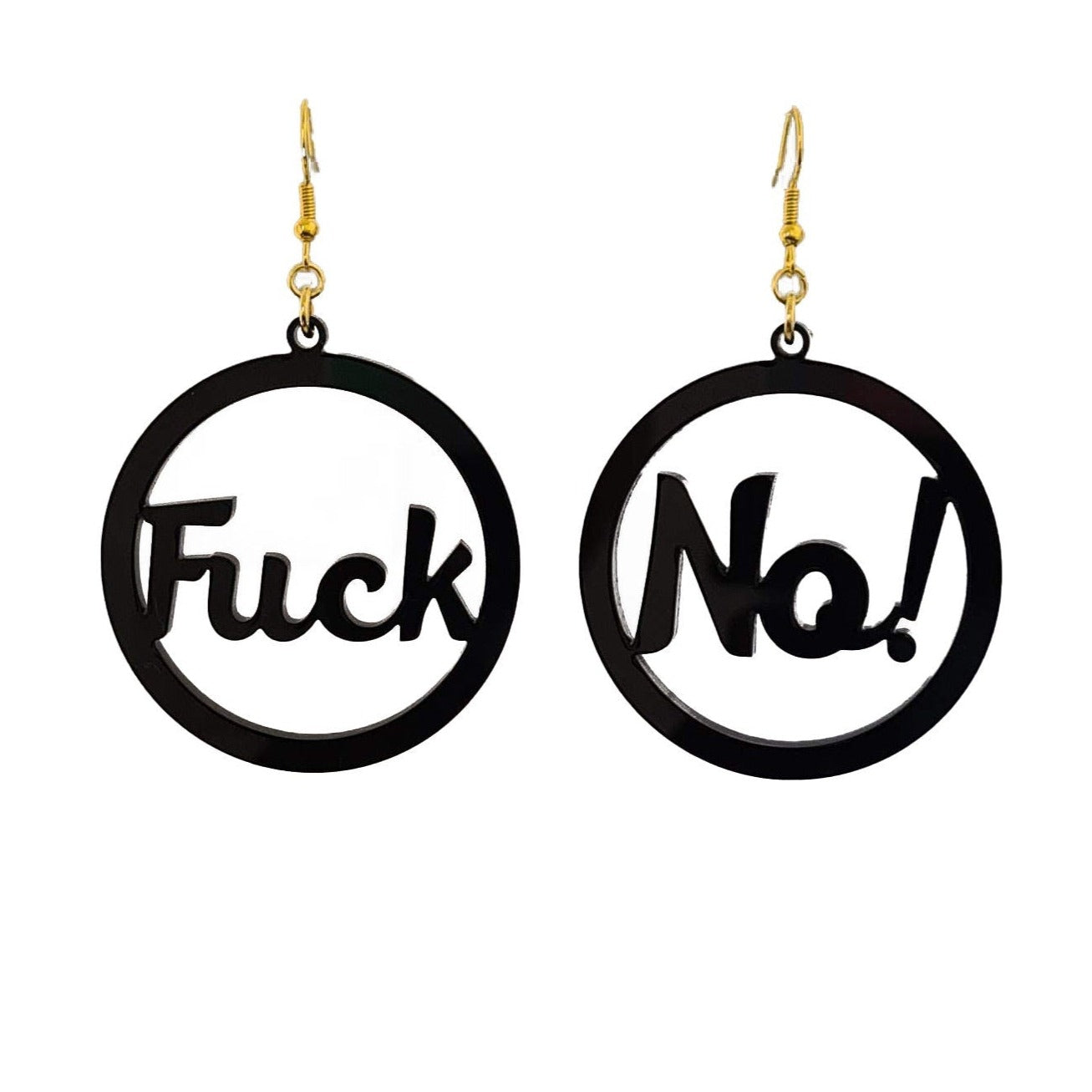 Fuck No! Earrings