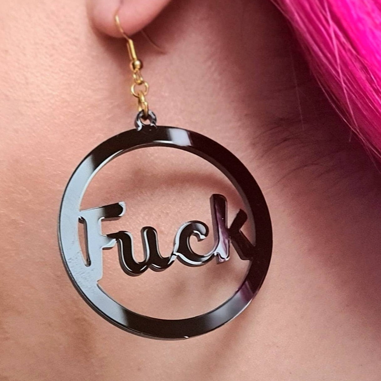 Fuck The Tories Earrings