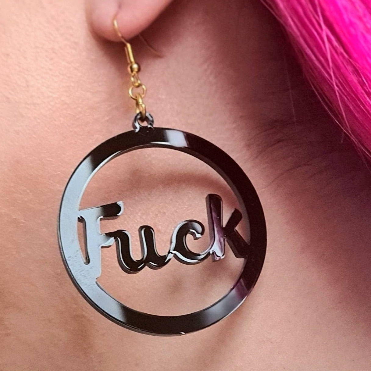 Fuck This Earrings