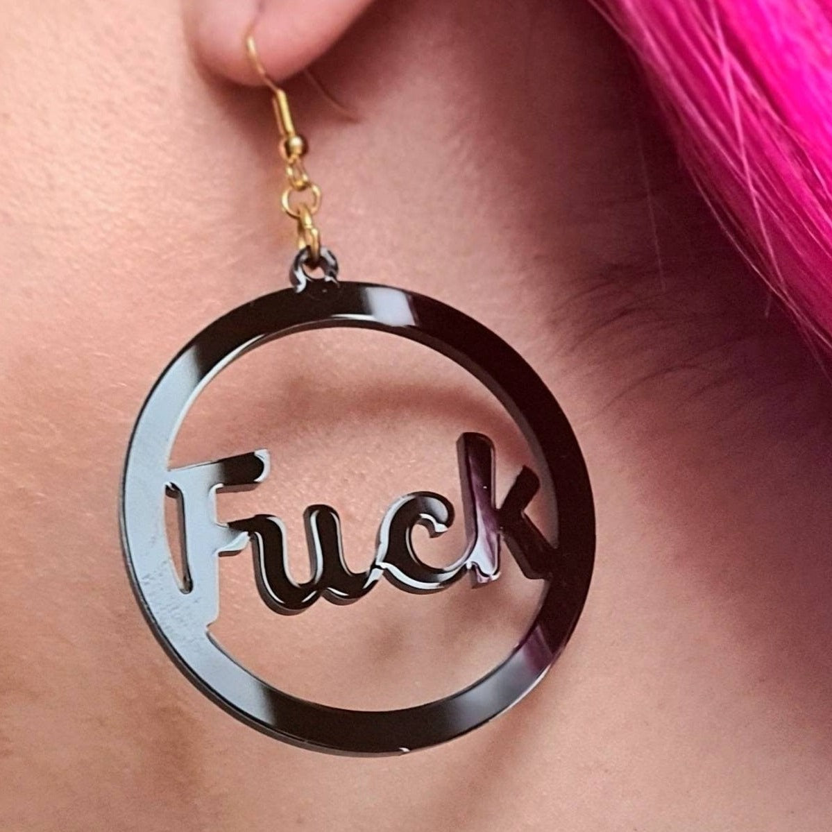 Fuck No! Earrings